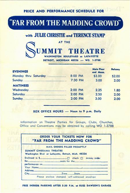 Summit Theatre - From Robert Morrow